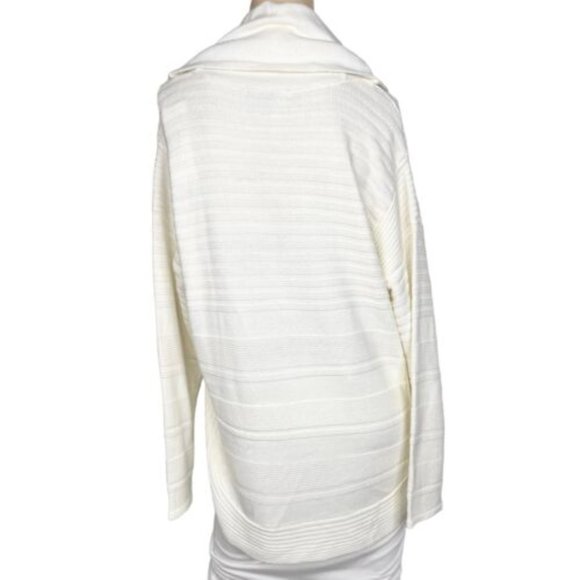 Design History Sweater Cowl Neck Ivory Pullover Knit Size XL - Picture 3 of 9